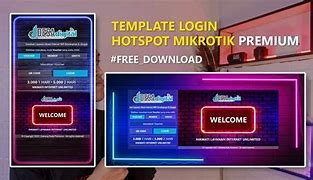 Login Page Hotspot Ringan